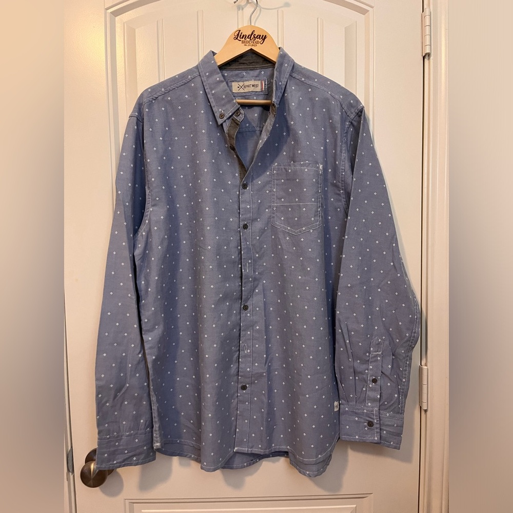 Depart West long sleeve button down